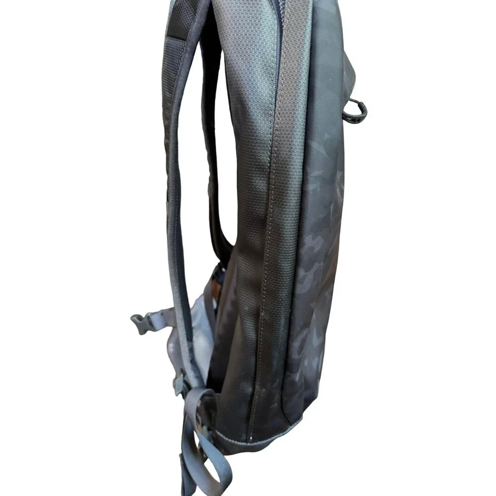 Osprey Transporter Panel Loader Backpack Black Gray Camo Euc Laptop Hiking Work